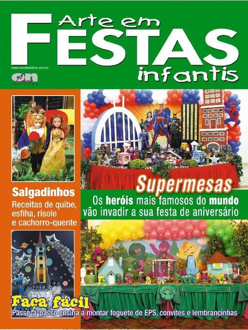 Title details for Arte em Festas Infantis by Online Editora - Available